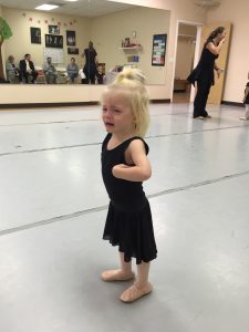 What to do if your tiny dancer cries