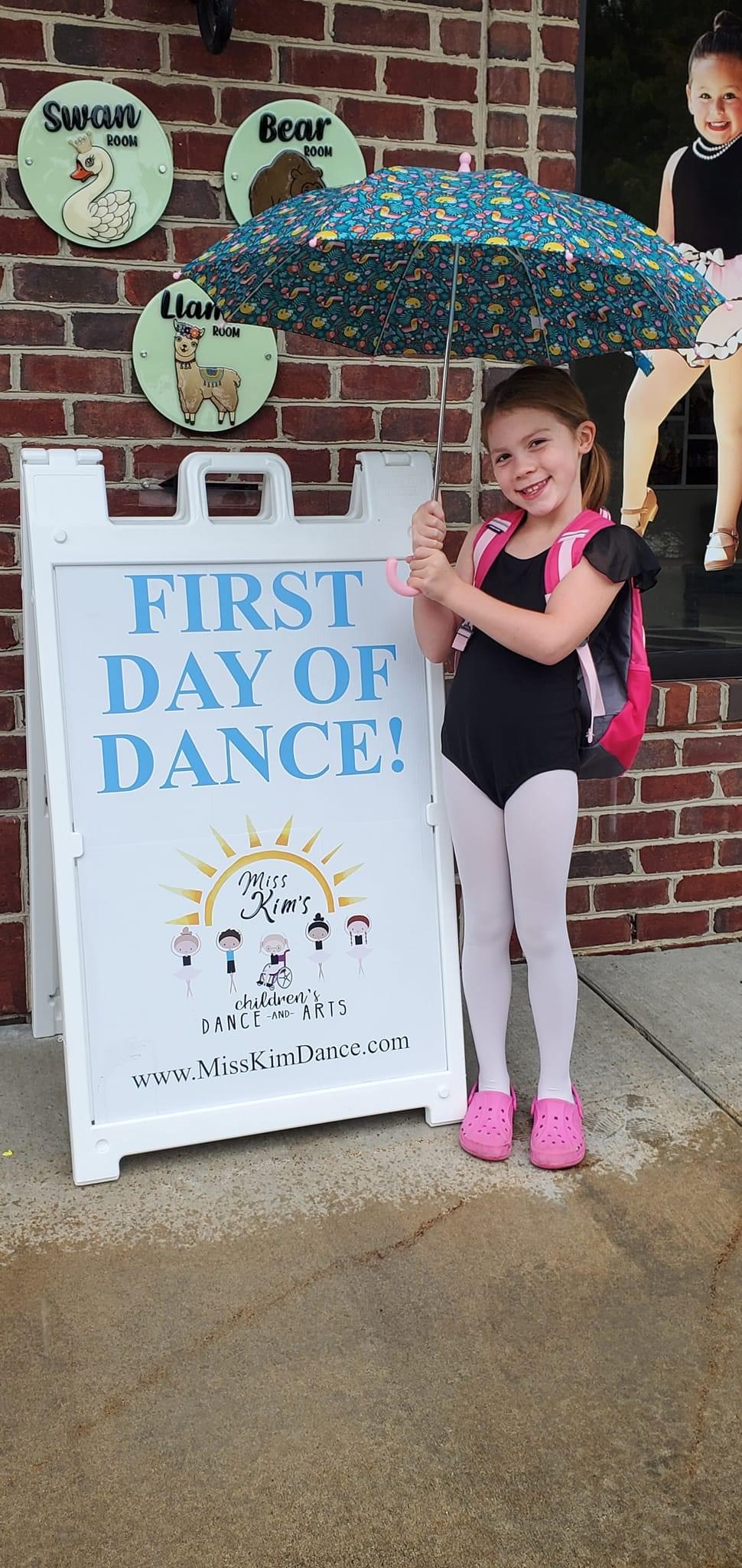 Miss Kims First Day of Dance 2023 Burlington NC